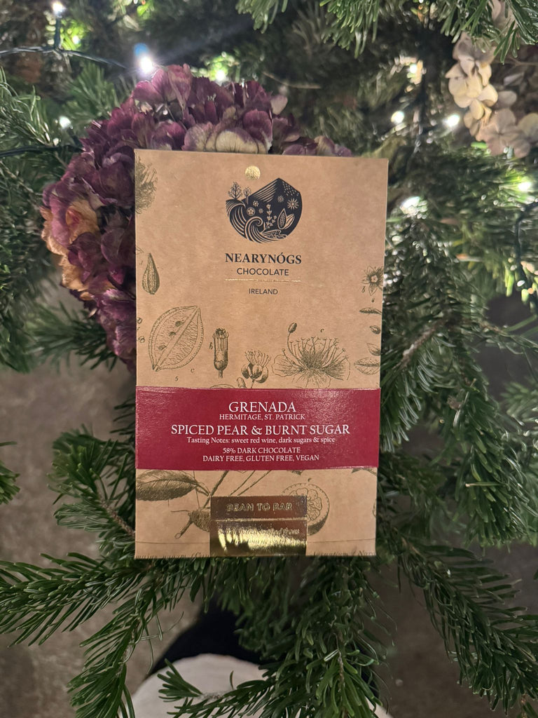 Grenada 58% with Pear and Wanning Spices.