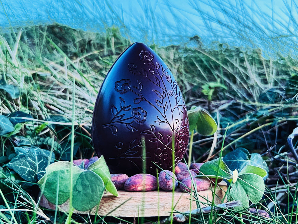 Chocolate Floral egg.