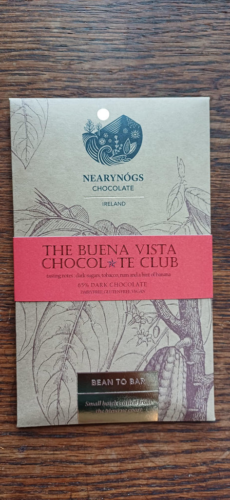 Buena Vista Chocolate club 65% Chocolate Bar.