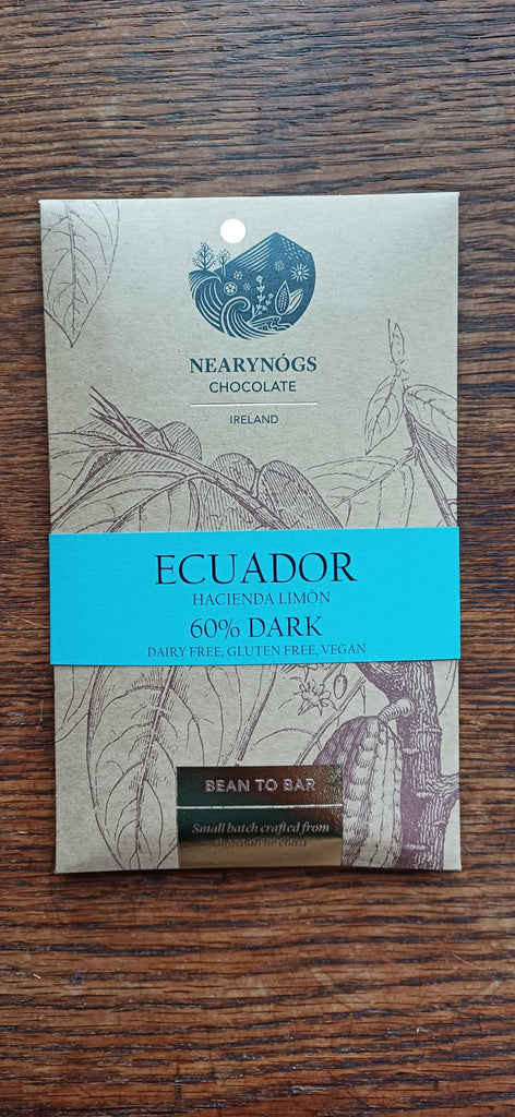 Ecuador 60%, Chocolate Bar from Hacienda Limon.